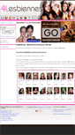Mobile Screenshot of 4lesbiennes.com